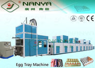 ऑटो पुनर्नवीनीकरण पेपर अंडा ट्रे मशीन 6 परतें सुखाने की रेखा 3000 से 6000 पीसी / एच