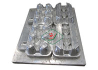 सीएनसी प्रक्रिया के साथ एल्यूमीनियम 12 सीट्स पल्प मोल्ड / मोल्डेड पल्प एग डिब्बों