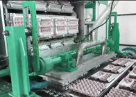 रोटरी अंडा ट्रे बनाने की मशीन / अंडा ट्रे उपकरण ऊर्जा की बचत