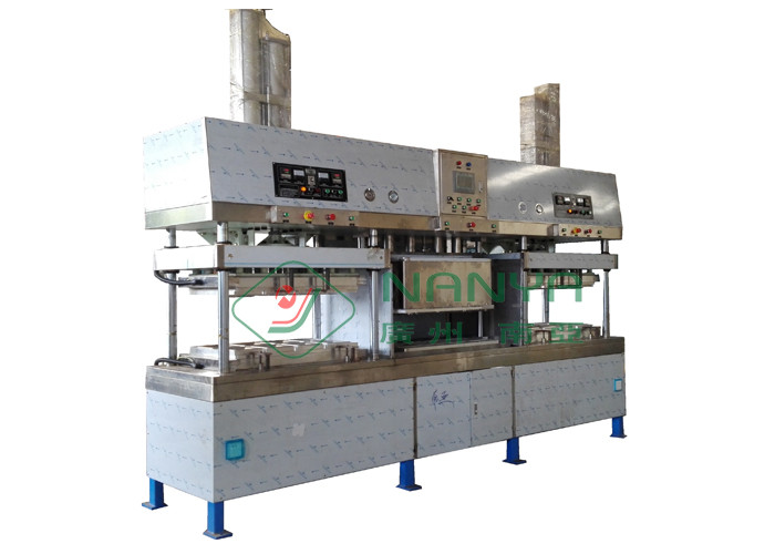खाद्य ट्रे बनाने मशीनरी के लिए छोटी क्षमता पेपर प्लेट बनाने की मशीन