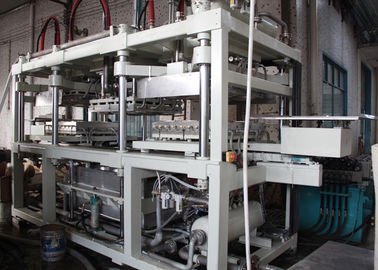 थर्मोफॉर्म ले दूर खाद्य बॉक्स प्लेट बनाने की मशीन 7000Pcs / एच