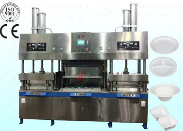 कम्पोस्टेबल पेपर फाइबर बाउल पेपर प्लेट बनाने की मशीनरी CE स्वीकृत 2000pcs / h