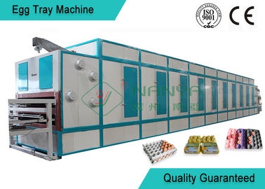 अंडा ट्रे / अंडा बॉक्स के लिए 6 परत ड्रायर फास्ट स्वचालित पल्प मोल्डिंग मशीनरी