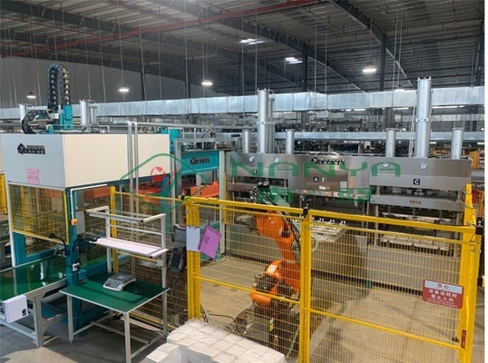बड़े क्षमता 6000pcs/h के साथ पूर्ण स्वचालित चीनी गन्ने के दाल मोल्डिंग मशीन