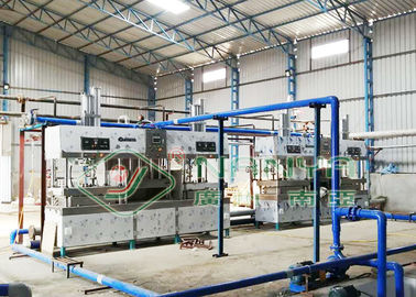 ईको फ्रीडली पेपर प्लेट बनाने की मशीन अर्ध स्वचालित पल्प मोल्ड थर्मोफॉर्मिंग