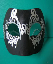 पर्यावरण के अनुकूल Hallowmas मास्क लुगदी ढाला उत्पाद समर्थन DIY चित्रकारी