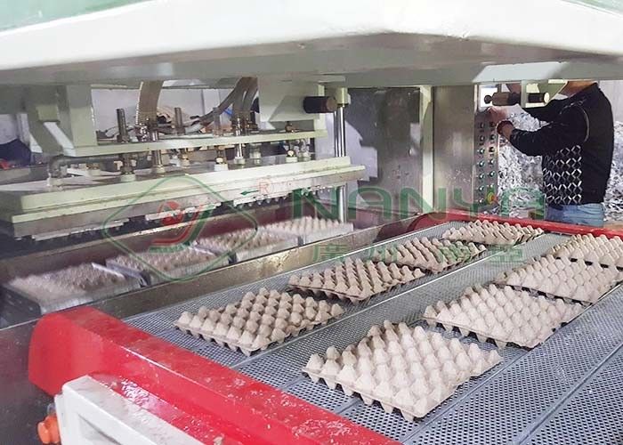 90 गुहाओं के साथ एकमुश्त सफेद कागज के लिए पल्स मोल्डिंग मशीन मोल्ड कुक्कुट अंडे का डिब्बा / अंडे की ट्रे