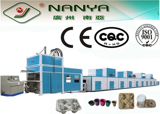 पुनर्नवीनीकरण पुनर्नवीनीकरण पूर्ण-ऑटो ढाला पल्प मशीन सीडिंग पॉट का उत्पादन